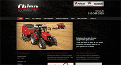 Desktop Screenshot of chinnequipment.com